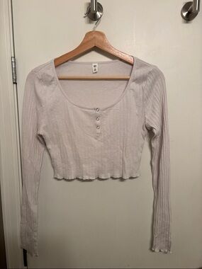 Nordstrom long sleeved crop top
